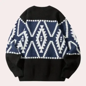 Szigfrid | Stylish knitted men's sweater