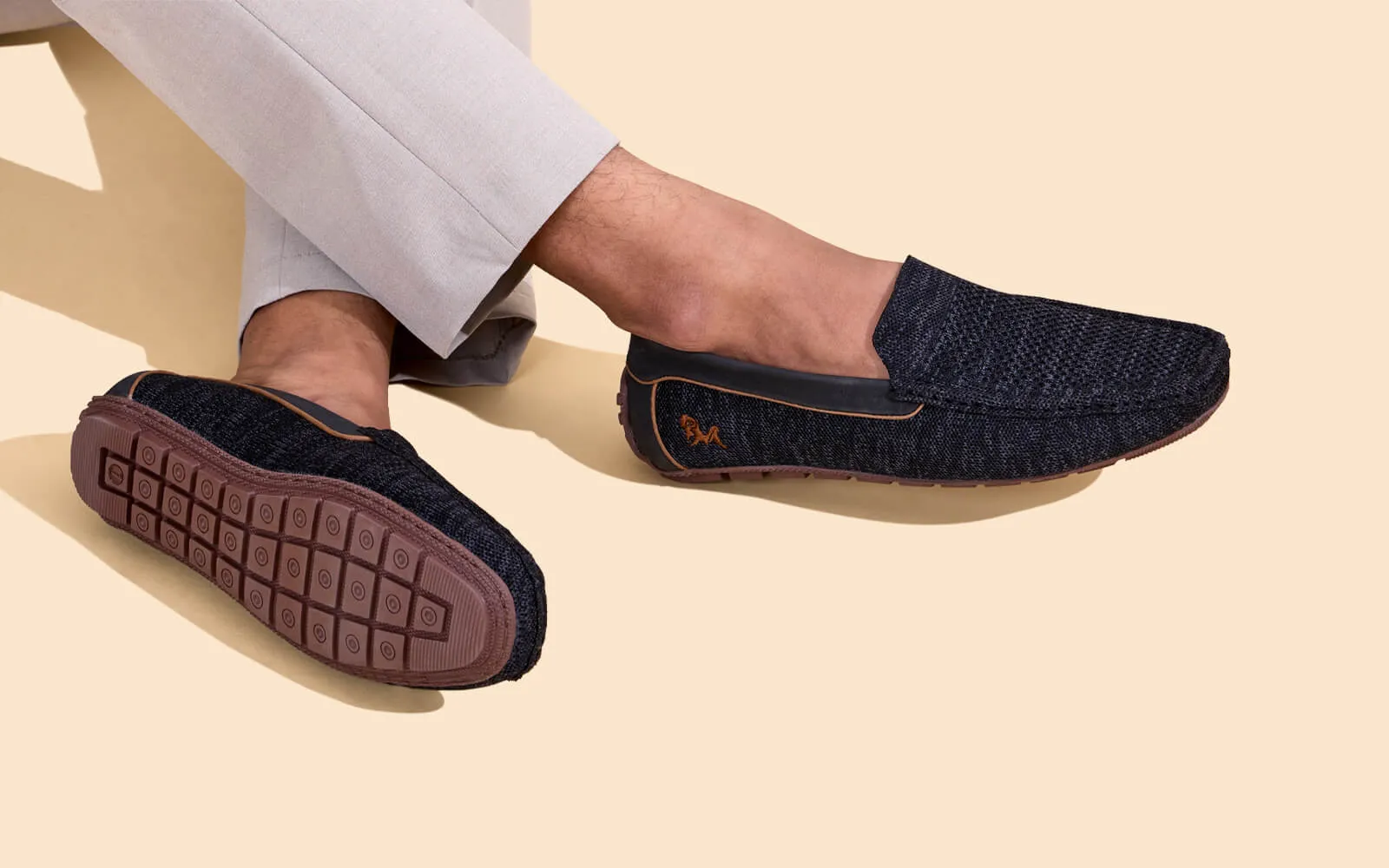 The Weave Loafers : Black