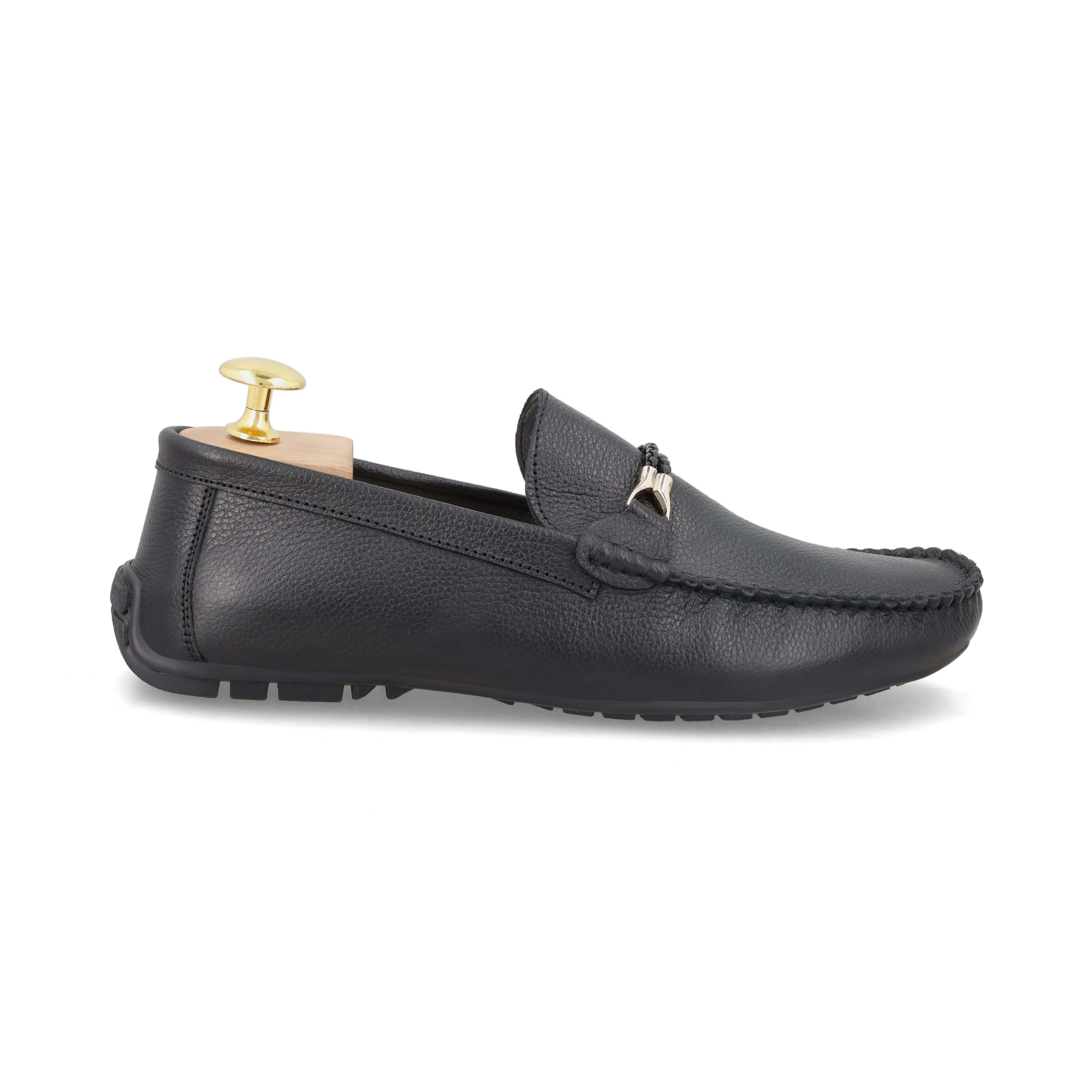 Twisted Rope Moccasins - Black