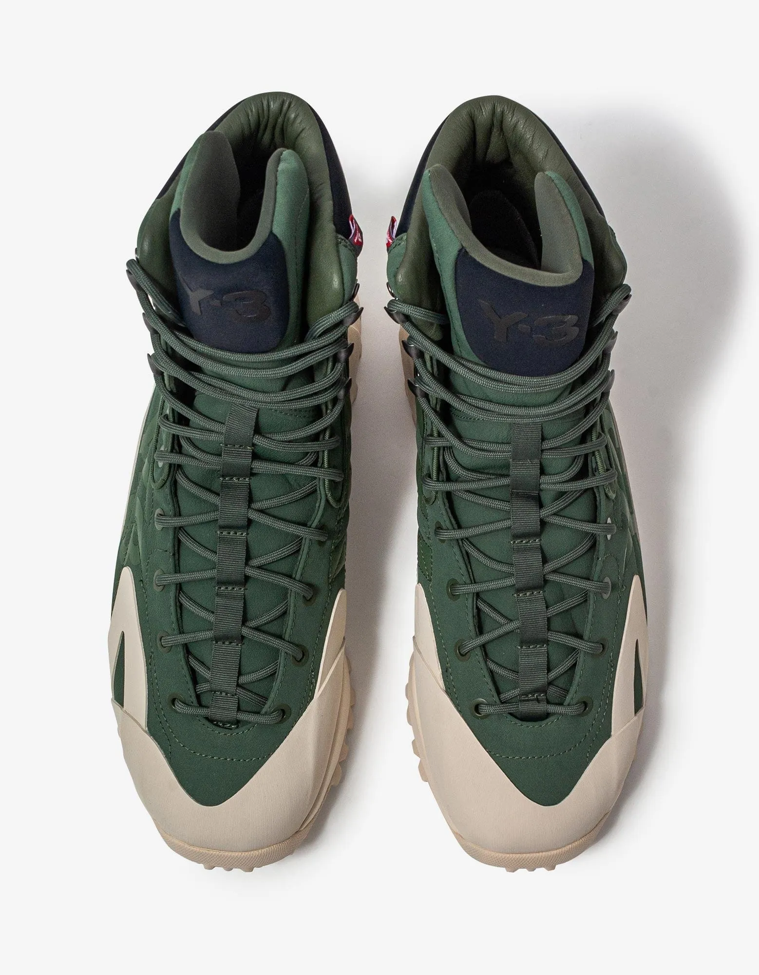 Y-3 Notoma Shadow Green Boots
